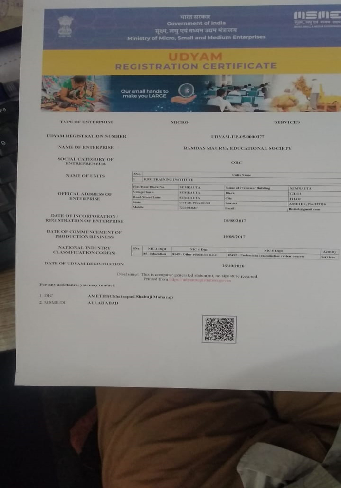 Society Registration